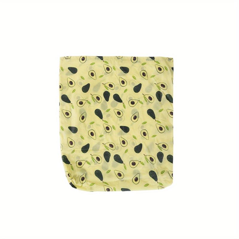 Beeswax Food Wrap Bag Sustainable Storage Eco friendly Accessory