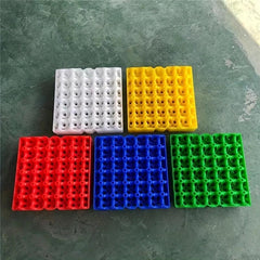 2PCS Plastic 30 Eggs Tray Egg Crates Stackable Egg Cart