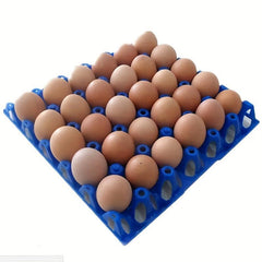 2PCS Plastic 30 Eggs Tray Egg Crates Stackable Egg Cart