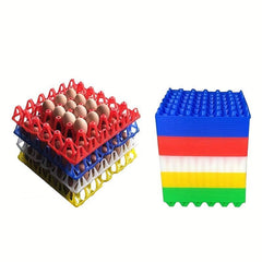 2PCS Plastic 30 Eggs Tray Egg Crates Stackable Egg Cart