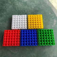 2PCS Plastic 30 Eggs Tray Egg Crates Stackable Egg Cart