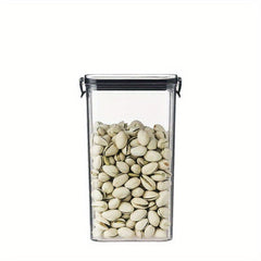 Square Food Storage Containers With Lids Airtight Jars
