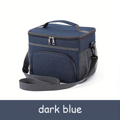 Insulated Aluminum Foil Lunch Bag Reusable Leakproof Cooler Beach Picnic Waterpr