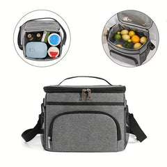 Insulated Aluminum Foil Lunch Bag Reusable Leakproof Cooler Beach Picnic Waterpr