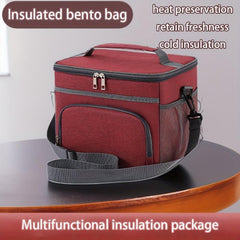 Insulated Aluminum Foil Lunch Bag Reusable Leakproof Cooler Beach Picnic Waterpr