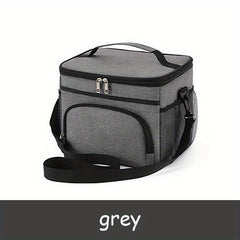Insulated Aluminum Foil Lunch Bag Reusable Leakproof Cooler Beach Picnic Waterpr