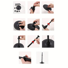 Stainless Steel Tissue Holder with Damper for Countertop