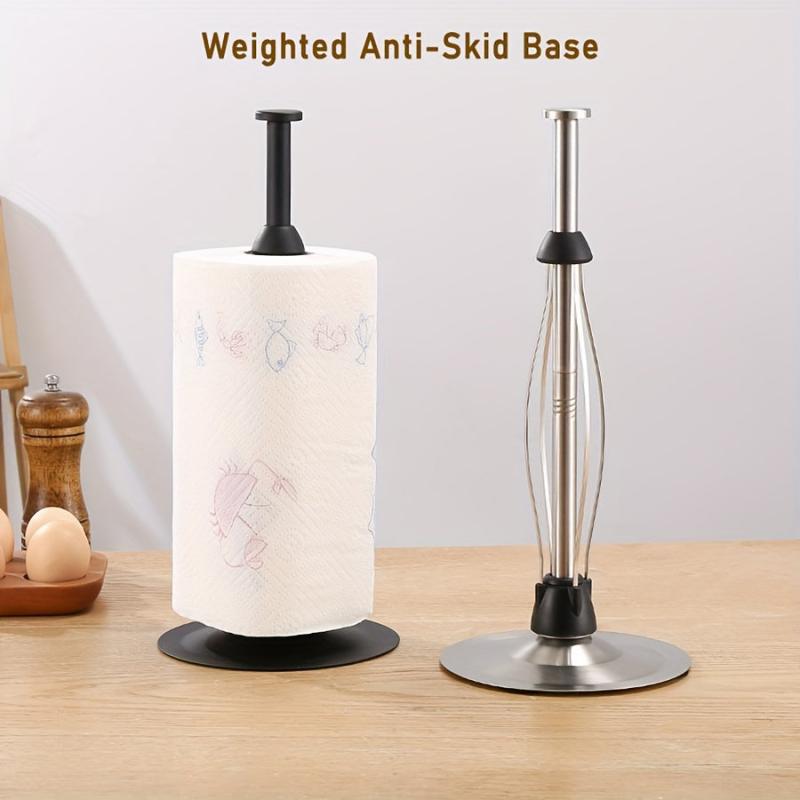 Stainless Steel Tissue Holder with Damper for Countertop