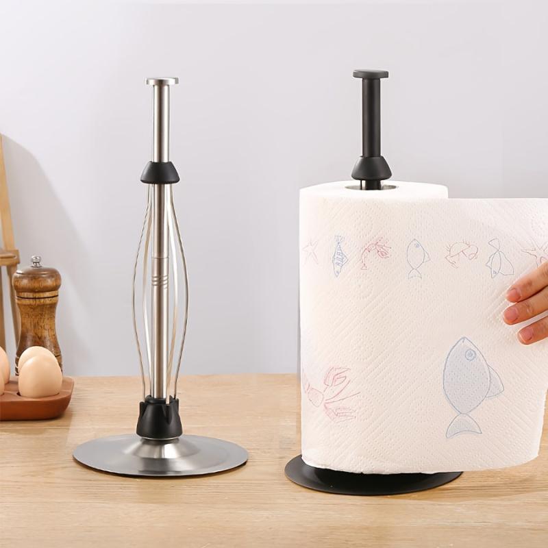 Stainless Steel Tissue Holder with Damper for Countertop