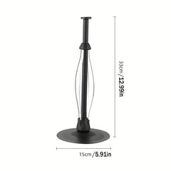 Stainless Steel Tissue Holder with Damper for Countertop