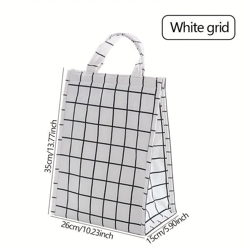 Stylish Bento Tote Bag Insulated Waterproof Lunch Bag