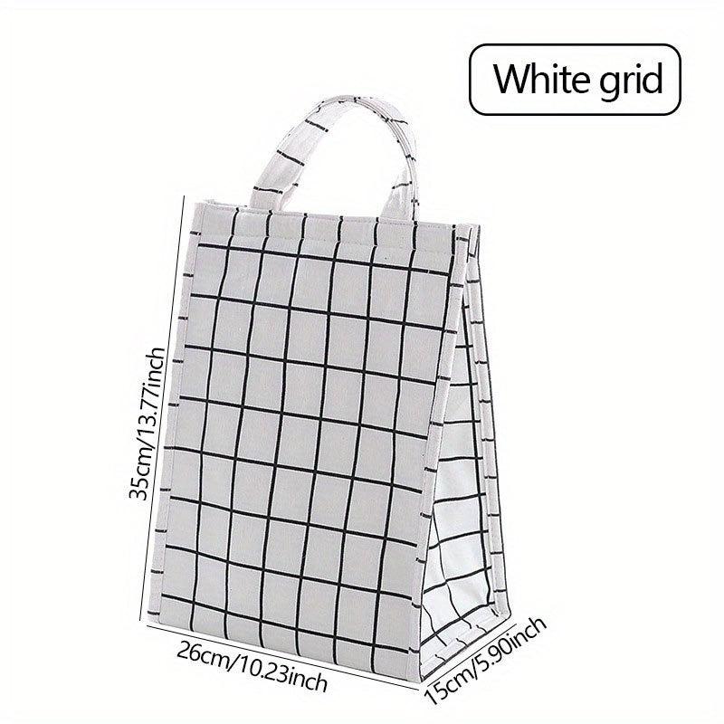 Stylish Bento Tote Bag Insulated Waterproof Lunch Bag