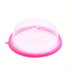 2pcs Veg Storage Lids Microwave Oven Heating Oilproof Cover