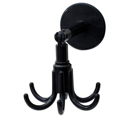 Rotating Punch Wall Shelf Pot Chopping Board Hook Rack