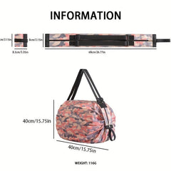 1pc Camouflage Reusable Grocery Bags Portable Folding Supermarket Shopping Bag
