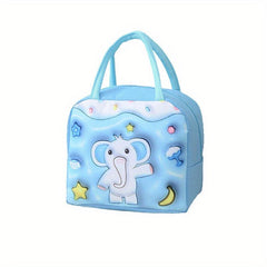 Animal Cartoon Insulated Lunch Bag - School & Work Essen
