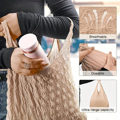 Reusable Stretch Bag Large Capacity Foldable Portable Grocery Everyday Use