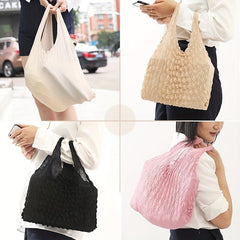 Reusable Stretch Bag Large Capacity Foldable Portable Grocery Everyday Use