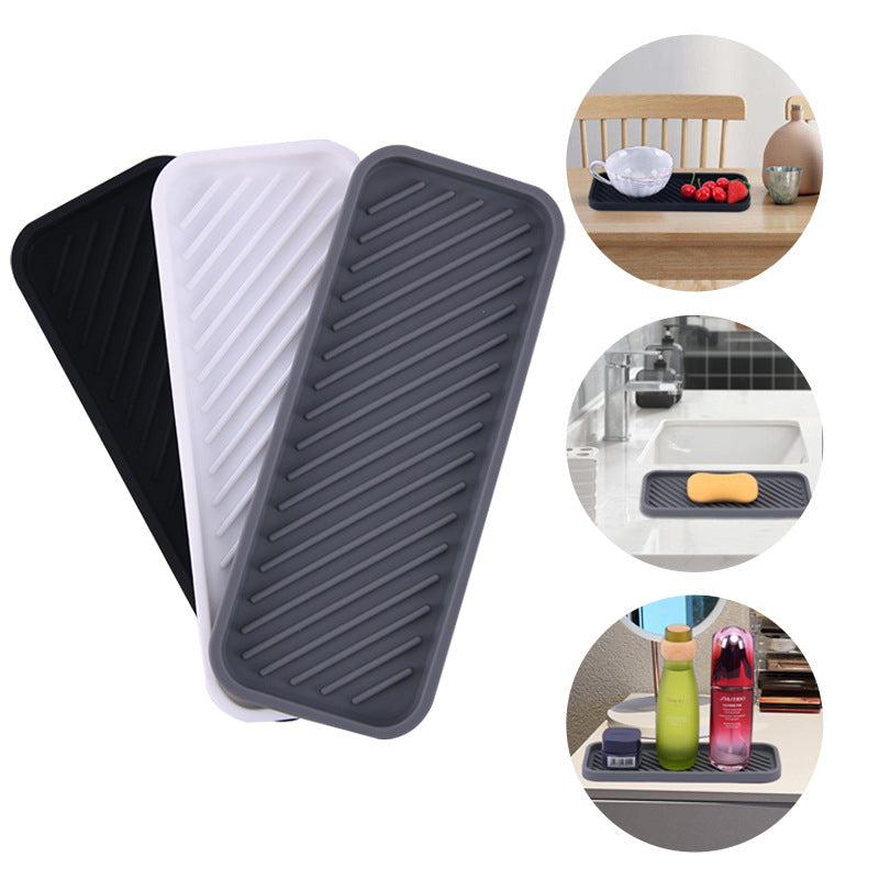 Silicone Sink Protector & Splash Tray Waterproof Mat