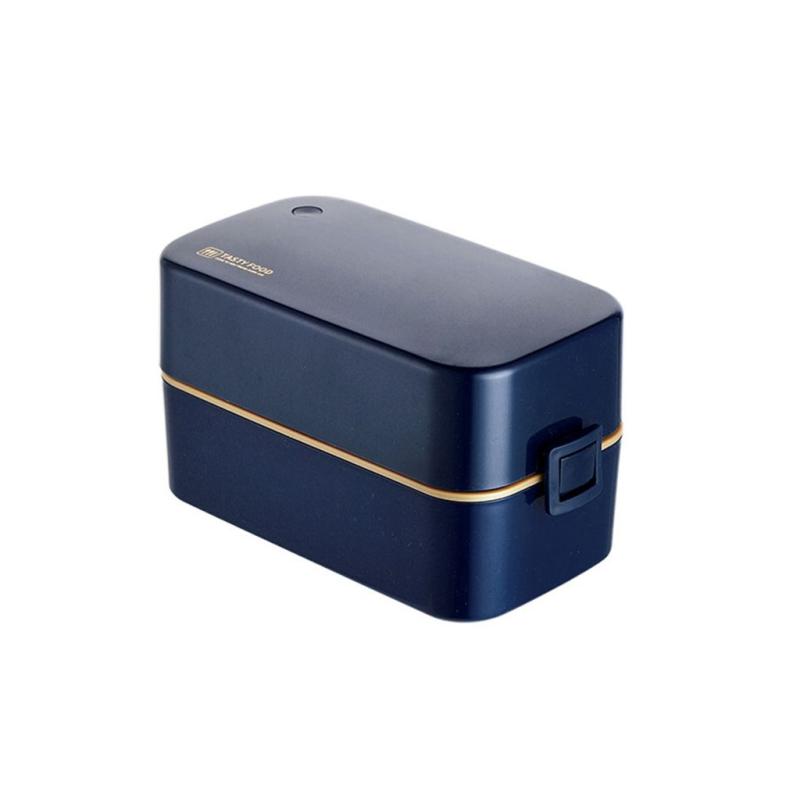 Double Layer Lunch Boxes 1pc Set Leak-proof Heated Outdoor Portable Container