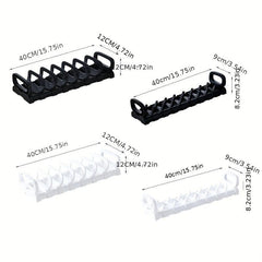 Kitchen Dish Storage Rack Plastic Plate Organizers