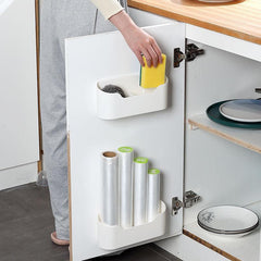 Wall Mounted Storage Rack for Refrigerator Toilet Bathroom Cabinet