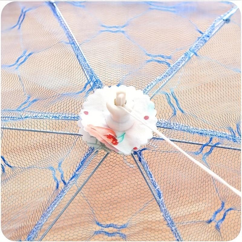 Large Lace Dining Table Food Cover Foldable Fly & Insect Proof Vegetable Umbrell