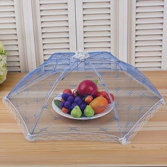 Large Lace Dining Table Food Cover Foldable Fly & Insect Proof Vegetable Umbrell