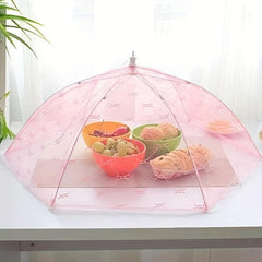Large Lace Dining Table Food Cover Foldable Fly & Insect Proof Vegetable Umbrell