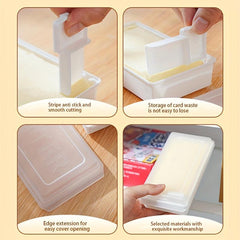 Butter Fresh Keeping Box with Lid Fridge Storage for Cheese