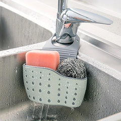 Adjustable Snap Type Sink Drain Hanging Bag Double Layer Drain Hanging Basket
