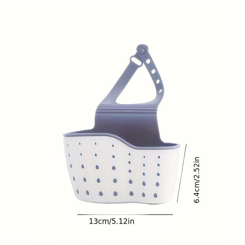 Adjustable Snap Type Sink Drain Hanging Bag Double Layer Drain Hanging Basket