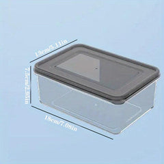 Plastic Refrigerator Storage Box Fresh Keeping Box for Fruits and Vegetables