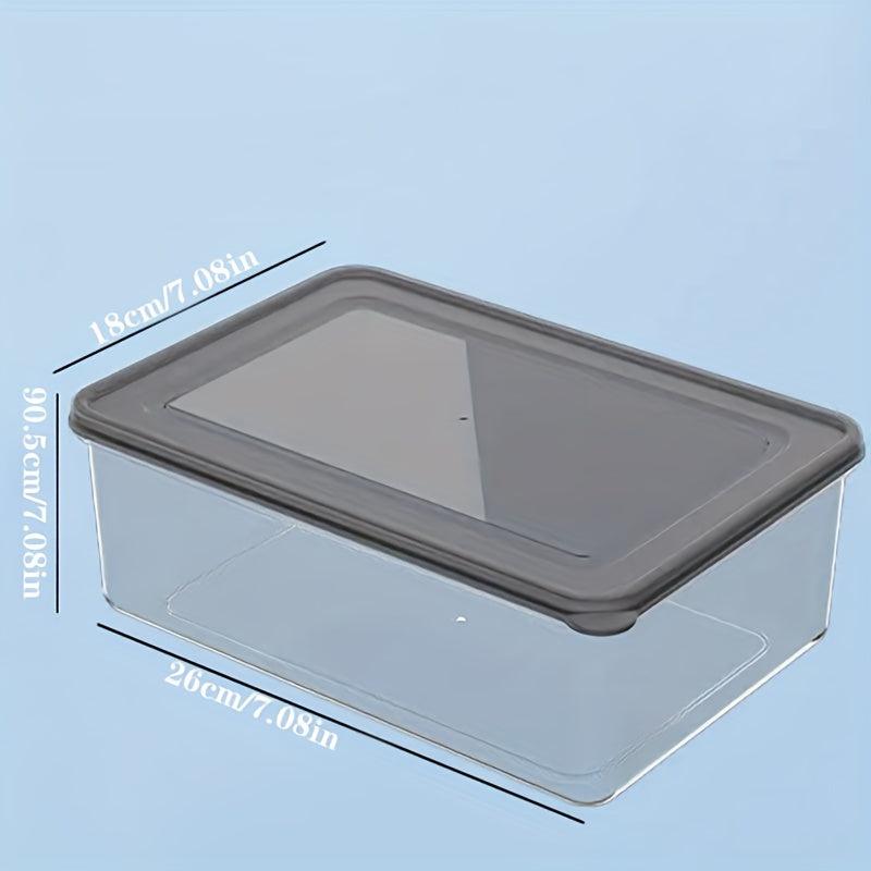 Plastic Refrigerator Storage Box Fresh Keeping Box for Fruits and Vegetables