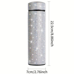 Glitter Stainless Steel Vacuum Flask Insulated Water Cup