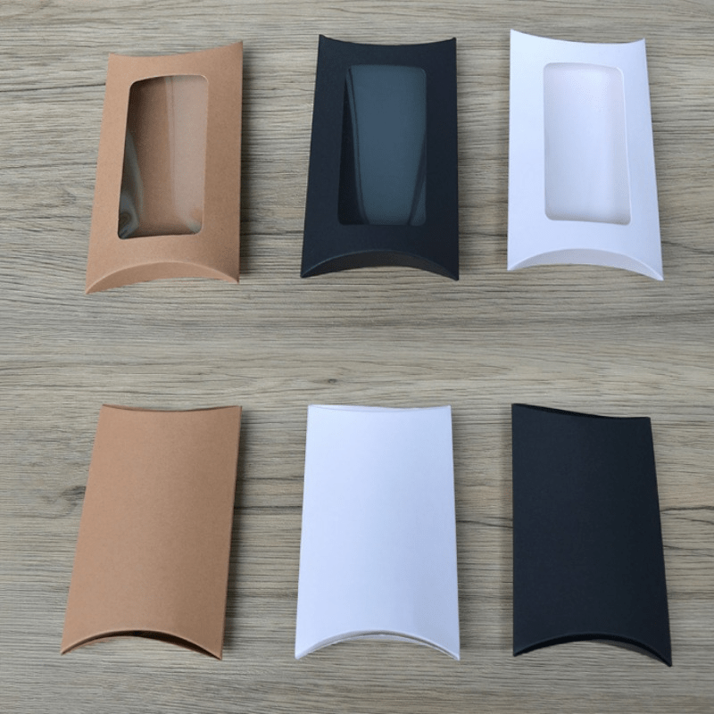 10pcs Kraft Paper Gift Boxes for Candy Wedding & Birthday Parties
