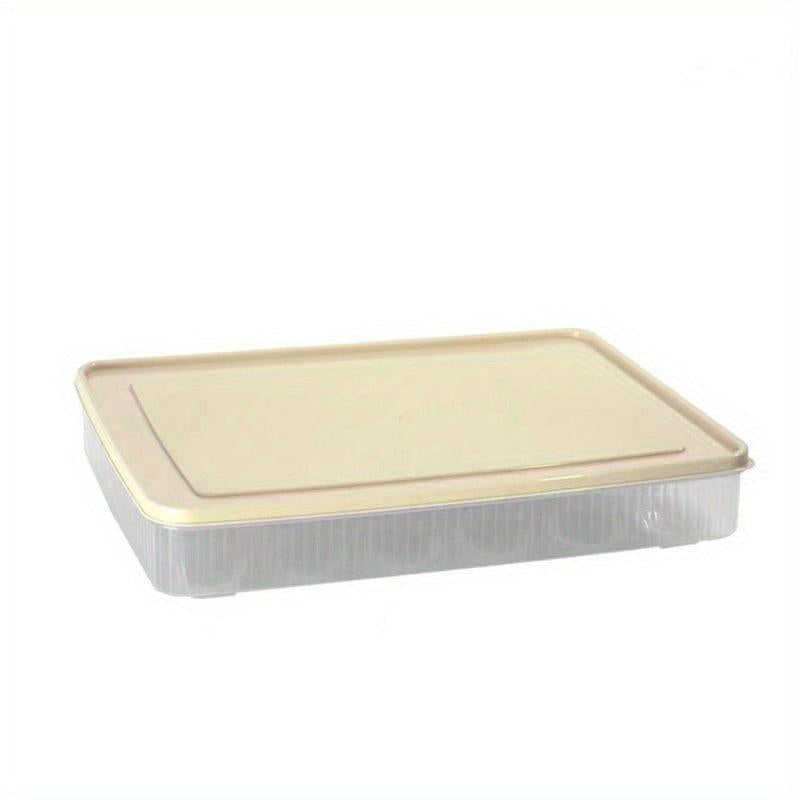Egg Storage Rack With Lid 24 Eggs Holder Refrigerator