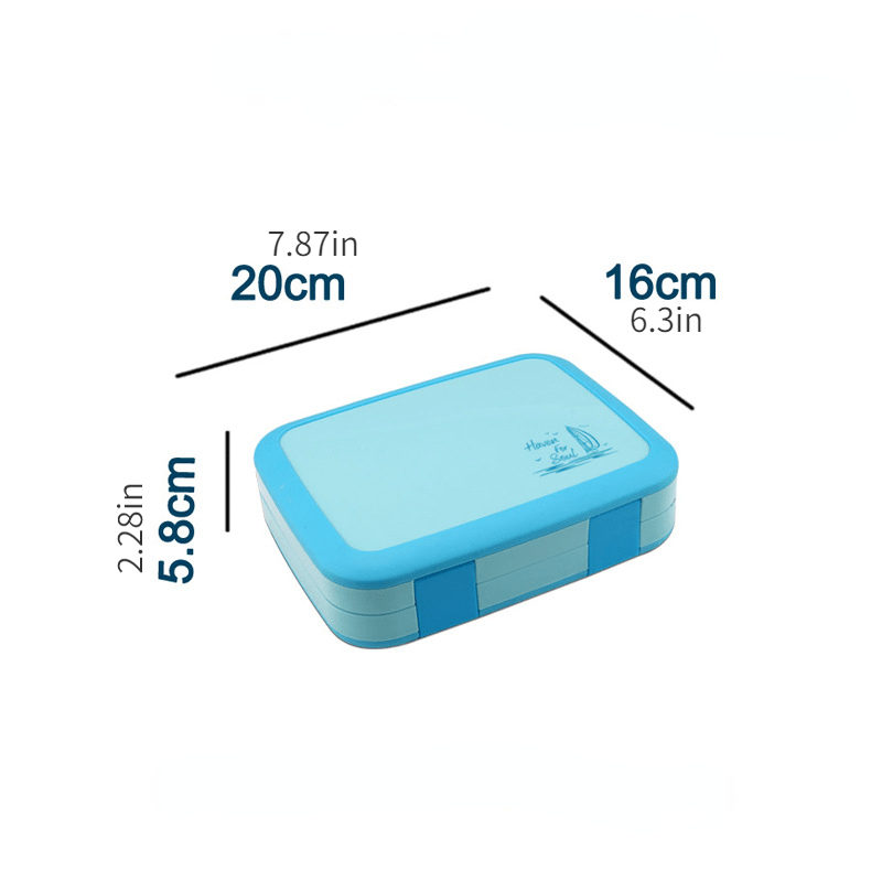 Leakproof Five Grid Lunch Box for Teens and Workers