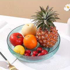 Striped Fruit Basket for Kitchen & Bathroom Countertops