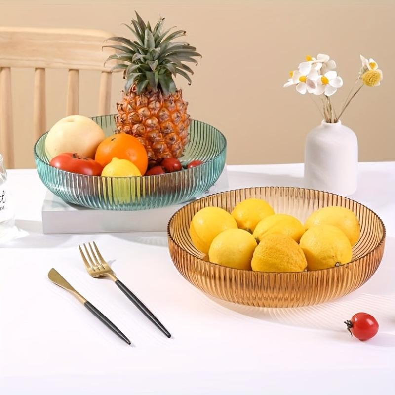 Striped Fruit Basket for Kitchen & Bathroom Countertops