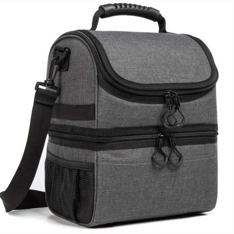 Insulated Meal Bag Aluminum Foil Lunch Box Bag Large Capacity Ice Bag
