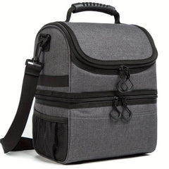 Insulated Meal Bag Aluminum Foil Lunch Box Bag Large Capacity Ice Bag