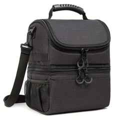 Insulated Meal Bag Aluminum Foil Lunch Box Bag Large Capacity Ice Bag
