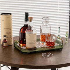 Wine & Coffee Storage Rack with Drain Partition