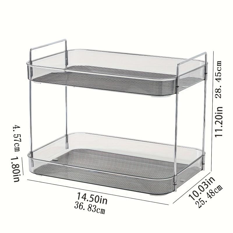 Wine & Coffee Storage Rack with Drain Partition