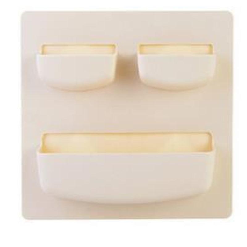 Household Adhesive Wall Storage Rack Bathroom Kitchen Supplies