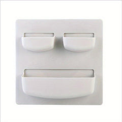 Household Adhesive Wall Storage Rack Bathroom Kitchen Supplies