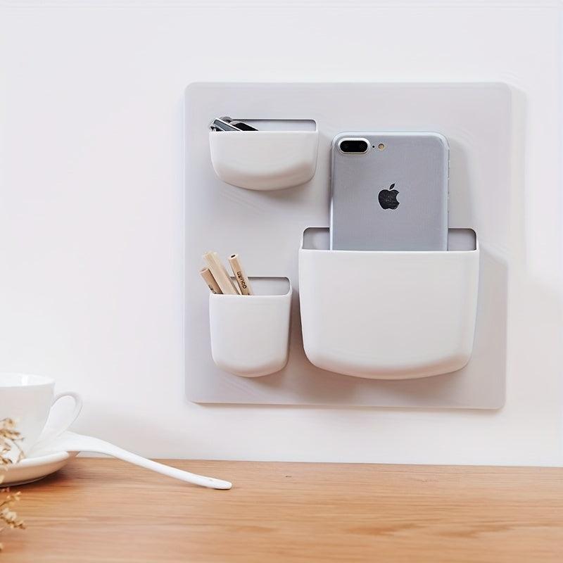 Household Adhesive Wall Storage Rack Bathroom Kitchen Supplies