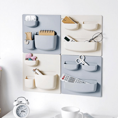 Household Adhesive Wall Storage Rack Bathroom Kitchen Supplies