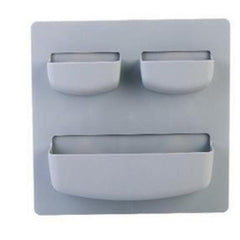 Household Adhesive Wall Storage Rack Bathroom Kitchen Supplies